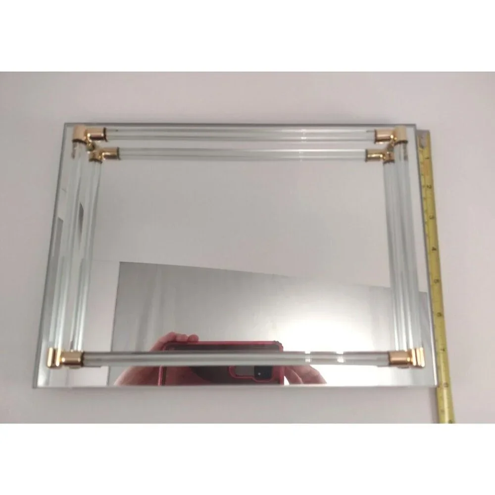 Vintage AVON Mirrored Vanity Makeup Tray Display Bathroom Display Decor Makeup